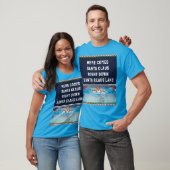 Grappige Kerstman Zwemmer T-shirt (Unisex)