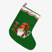 Grappige Kerstmanhoed Dwerg Grote Kerstsok (Voorkant (Hangend))
