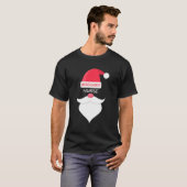 Grappige Kerstman's favoriete verpleegster T-shirt (Voorkant volledig)