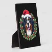 Grappige Kerstmis Berner Sennenhond Tank Top Fotoplaat (Zijkant)