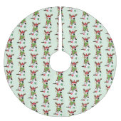 Grappige Kerstmis Calico Kat Kerstboom Rok (Voorkant)