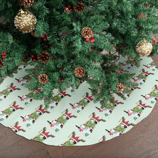 Grappige Kerstmis Calico Kat Kerstboom Rok