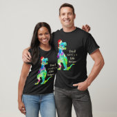 Grappige Kerstmis Dinosaur Dad Gag T-shirt (Unisex)