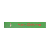 Grappige Kerstmis Ei Aangepaste Labels Omwikkelbaar Adreslabel (Individueel)