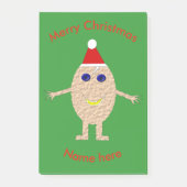 Grappige Kerstmis Ei Post-it-notitieblok Post-it® Notes (Voorkant)
