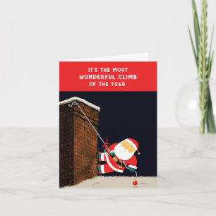 Grappige Kerstmis Feestdagen Kaart