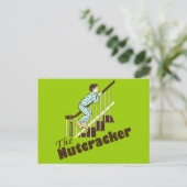 Grappige Kerstmis Feestdagenkaart (Staand voorkant)