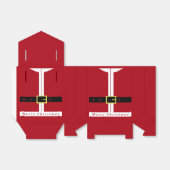 Grappige Kerstmis Gift Box Sinterklaas Ontwerp Bedankdoosjes (Uitgevouwen)