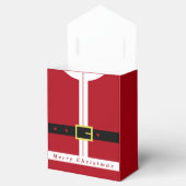 Grappige Kerstmis Gift Box Sinterklaas Ontwerp Bedankdoosjes (Geopend)