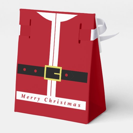 Grappige Kerstmis Gift Box Sinterklaas Ontwerp Bedankdoosjes (Achterkant)