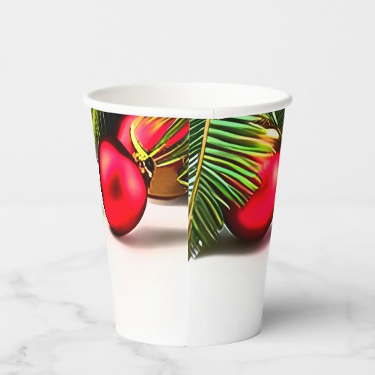 Grappige Kerstmis in Juli Partij Zomer Tropische P Papieren Bekers (Rechts)