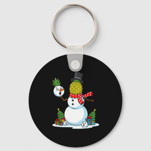 Grappige Kerstmis Ne Sneeuwman Kerstmannen Dames K Sleutelhanger