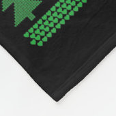 Grappige Kerstmis Oh Dit Roept Om Een Spreadsheet Fleece Deken (Hoek)