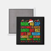 Grappige Kerstmis School Generatie Alpha Gen A Sla Magneet (Voorkant / Achterkant)