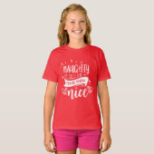 Grappige Kerstmis Stout is de nieuwe Nette Monogra T-shirt (Voorkant volledig)