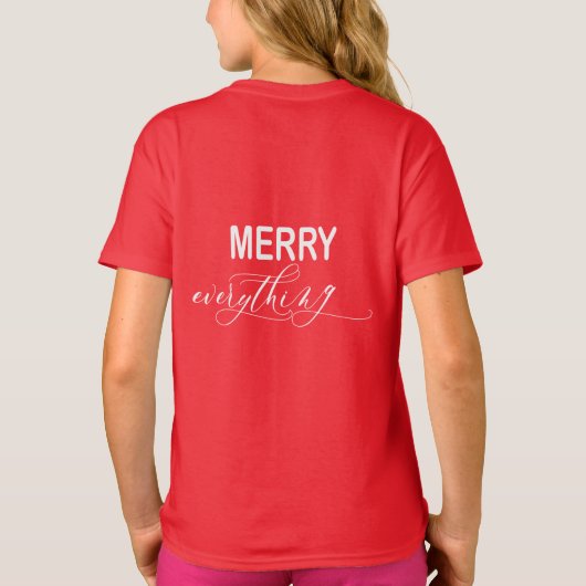 Grappige Kerstmis Stout is de nieuwe Nette Monogra T-shirt (Achterkant)