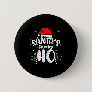 Grappige Kerstmis Stoute Vies Volwassenen Humor Pj Ronde Button 5,7 Cm