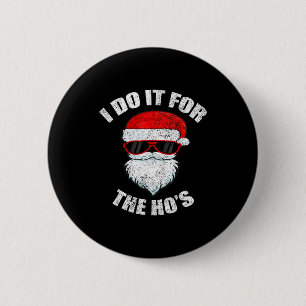 Grappige Kerstmis Volwassene Stoute Vies Pyjama, H Ronde Button 5,7 Cm