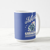 Grappige Kerstmis Yeti Vakantie Humor Koffiemok (Voorkant rechts)