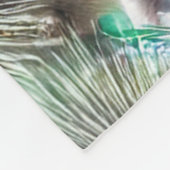 Grappige Kerstmiskattendeken - Gezellige Gooi Fleece Deken (Hoek)