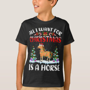 Grappige kerstmuts alles wat ik wil voor Kerstmis  T-shirt