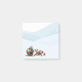 Grappige Kerstnotities | Kerstman Notities Post-it® Notes (Voorkant)