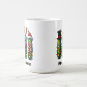 Grappige Kerstpikkel Koffiemok (Center)