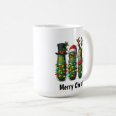 Grappige Kerstpikkel Koffiemok (Voorkant rechts)