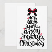 Grappige Kerstquote - Kerstbomminnaren Feestdagenkaart (Voorkant / Achterkant)