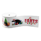 Grappige kerstscheten en poepende honden grosgrain lint (Spoel)