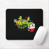Grappige Kerstschildpad Het Is Goed Ik Ben Goed Al Muismat (Met muis)