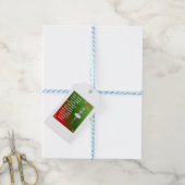 Grappige Kerstskeletwensen voor vrouwen Cadeaulabel (Met Touw)