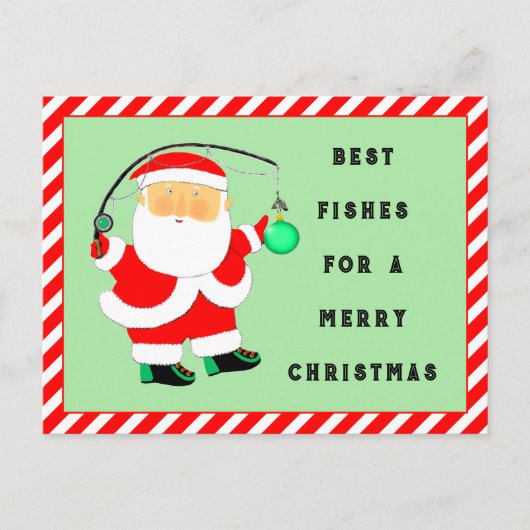 Grappige kerstvakantie briefkaart (Voorkant)