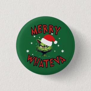 Grappige kerstvakantie Button