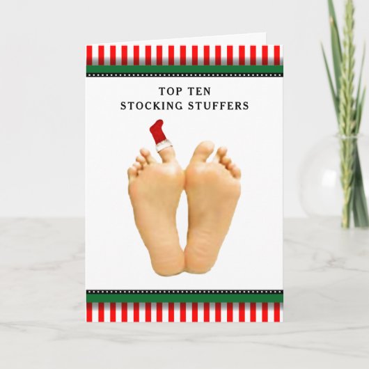Grappige kerstvakantie feestdagen kaart (Voorkant)