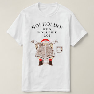 Grappige kerstvakantie t-shirt