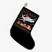 Grappige Kerstverlichting Boom Kerstman Lelijke Vl Kleine Kerstsok (Voorkant (Hangend))