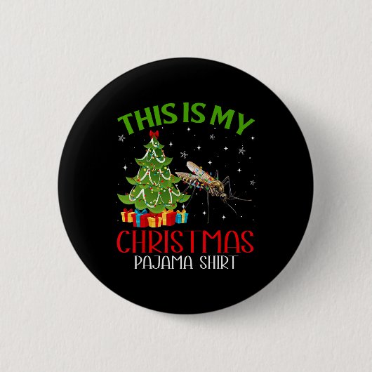 Grappige kerstverlichting Dit is mijn mug Christus Ronde Button 5,7 Cm (Voorkant)