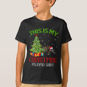Grappige kerstverlichting Dit is mijn vogelbekdier T-shirt
