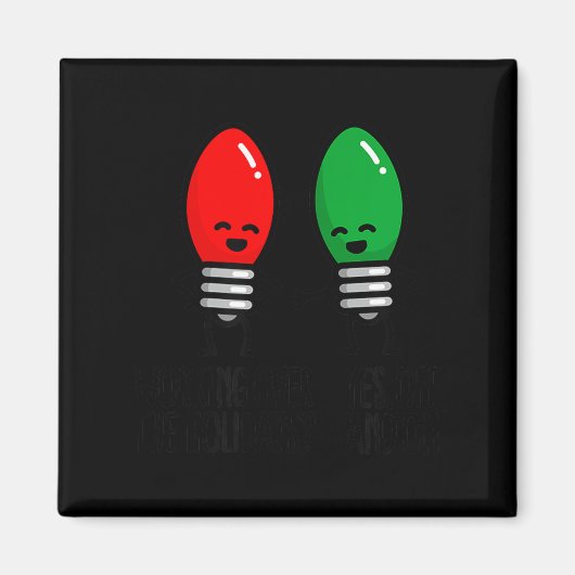 Grappige Kerstverlichting Grappige Werking Tijdens Magneet (Voorkant)