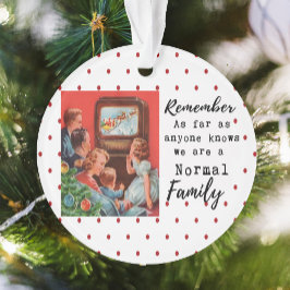 Grappige Kerstversiering Retro Beste Vriendin Norm Ornament