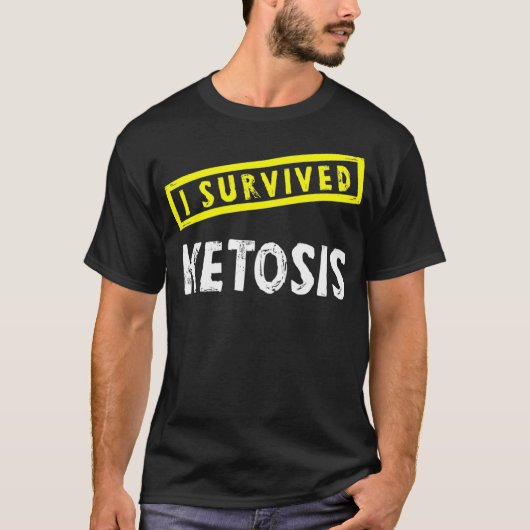 Grappige Keto-dieet Ik heb Ketosis Workout overlee T-shirt (Voorkant)