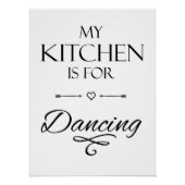 Grappige keuken citaat perfect poster (Voorkant)