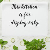 Grappige keuken citaat theedoek (Gevouwen)