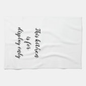 Grappige keuken citaat theedoek (Horizontaal)