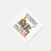 Grappige keuken offerte ontwerp (2) servet (Hoek)