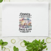 Grappige Keuken Serie Design #12 Theedoek (Gevouwen)