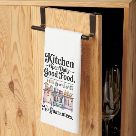 Grappige Keuken Serie Design #2 Theedoek (Derde Gevouwen)
