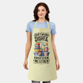 Grappige Keuken Serie Design #7 Schort (Gedragen)