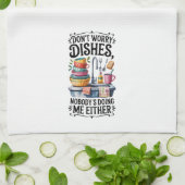 Grappige Keuken Serie Design #7 Theedoek (Gevouwen)